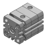 ADNGF (m) - Compact cylinder, modular system
