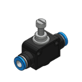 GR-U - one-way flow control valve