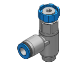 GRLSA - One-way flow control valve