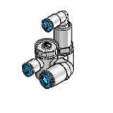 GRXA-HG - One-way flow control valve