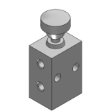 K-3-M5 - pushbutton valve