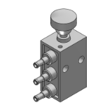 K/O-3-PK3 - válvula de botão