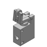 L - roller lever valve