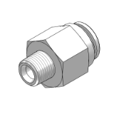 NPQP-D-R-FD (BR) - Push-in fitting