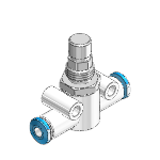 One-way flow control valves