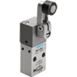 Mechanically and manually actuated directional control valves